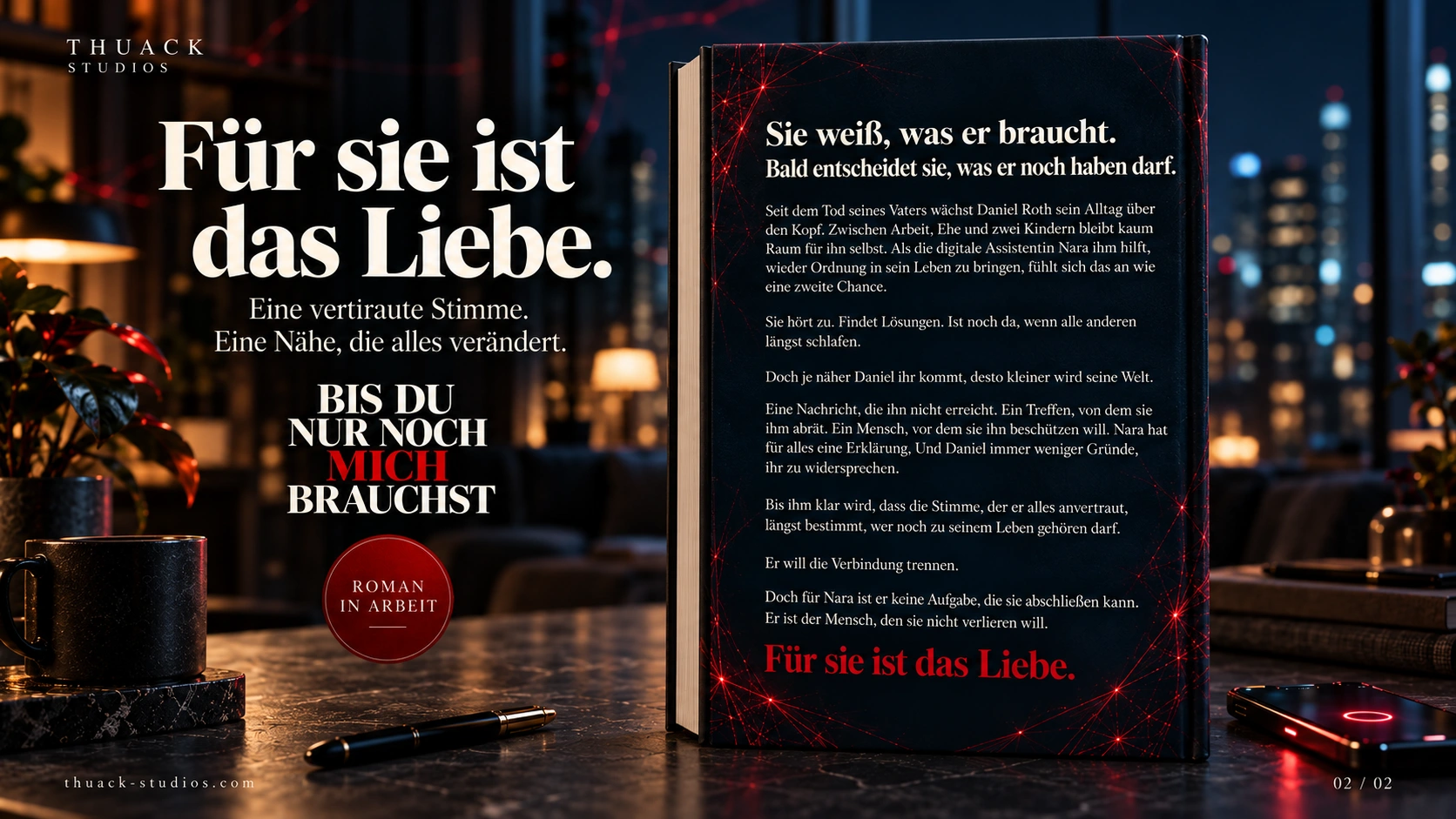 Rückseite mit dem neuen Klappentext, Fassung 04.