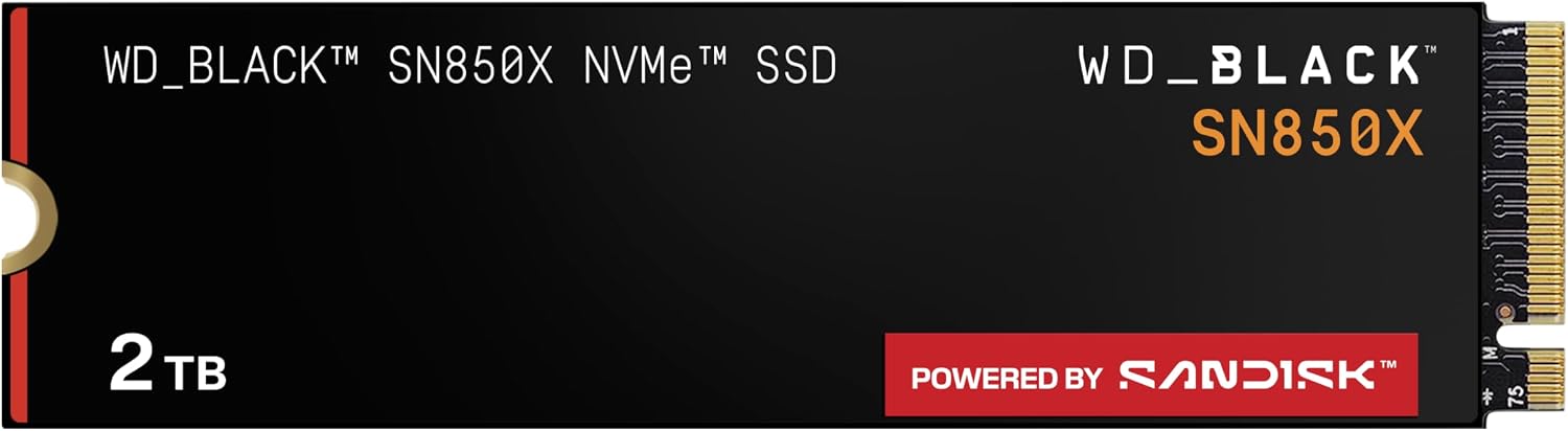 WD_BLACK SN850X · 2 TB – Produktfoto aus dem Amazon-Angebot