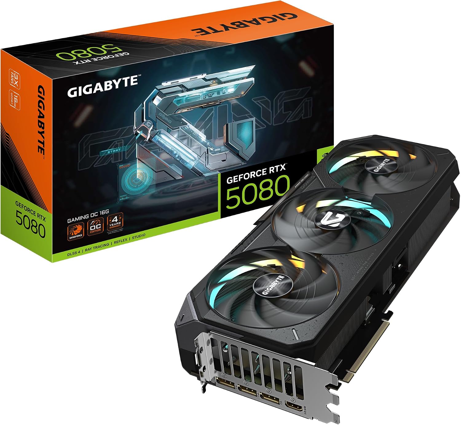 Gigabyte RTX 5080 Gaming OC · 16 GB – Produktfoto aus dem Amazon-Angebot