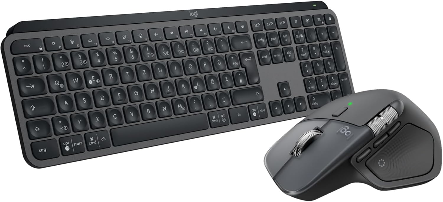 Logitech MX Master 4 + MX Keys S – Produktfoto aus dem Amazon-Angebot